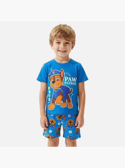 Paw Patrol - T-shirt manches courtes personnage avec short motif - Kiabi