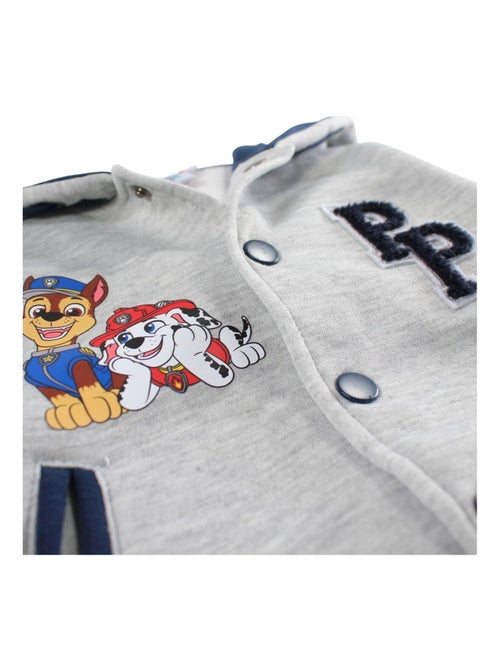 Paw Patrol - Veste à capuche La Pat' Patrouille garçon - Kiabi