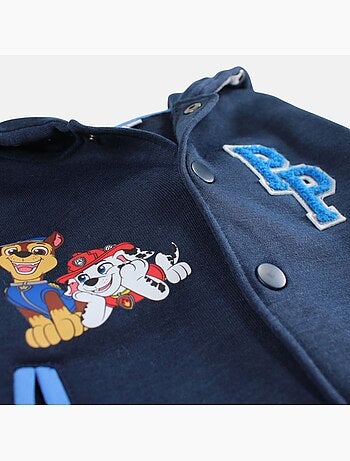 Paw Patrol - Veste sweat à capuche garçon imprimée