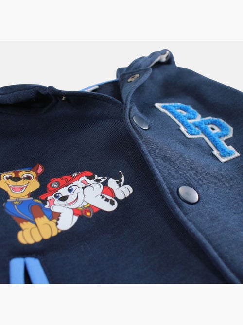 Paw Patrol - Veste sweat à capuche garçon imprimée - Kiabi