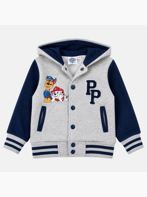 Paw Patrol - Veste sweat à capuche garçon imprimée - Kiabi