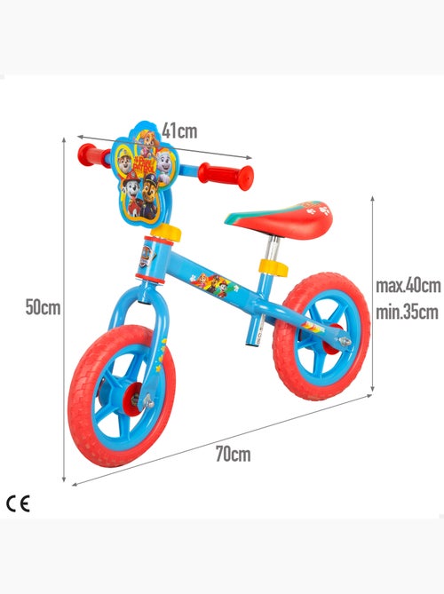 Paw patrol bicyclette canine sans pédales hauteur réglable max. 20 kg - Kiabi Paw patrol bicyclette canine sans pédales hauteur réglable max. 20 kg - Kiabi