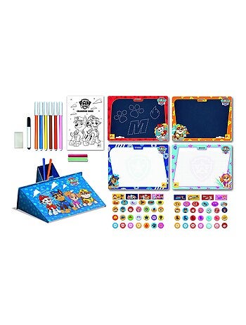 PAW PATROL COLOURING & DRAWING SCHOOL "sac de dessin et de coloriage