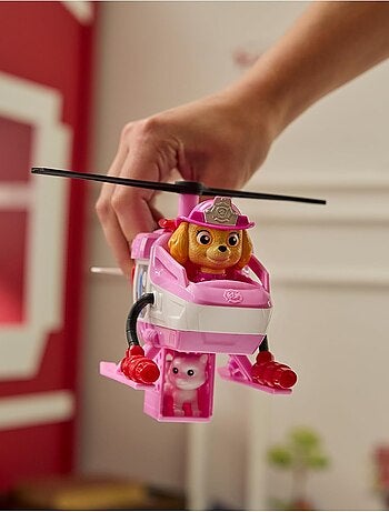 Paw Patrol Fire Rescue - Skye avec l'hélicoptère de sauvetage