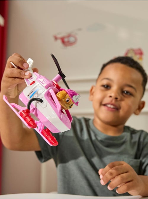Paw Patrol Fire Rescue - Skye avec l'h?licopt?re de sauvetage - Kiabi
