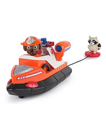 Paw Patrol Fire Rescue - Zuma avec le canot de sauvetage
