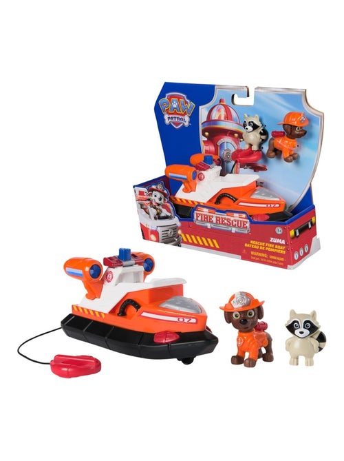 Paw Patrol Fire Rescue - Zuma avec le canot de sauvetage - Kiabi
