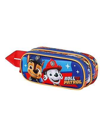 Paw Patrol La Pat' Patrouille Duty Trousse 3D Double, Multicolore