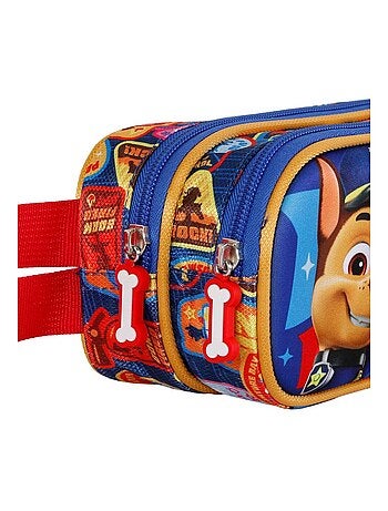 Paw Patrol La Pat' Patrouille Duty Trousse 3D Double, Multicolore