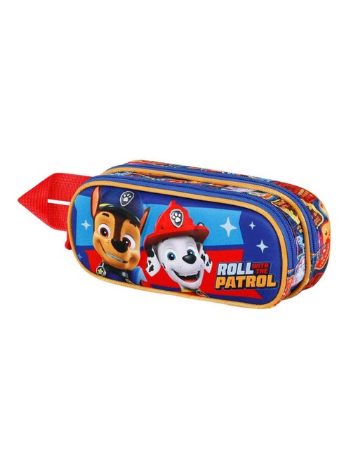 Paw Patrol La Pat' Patrouille Duty Trousse 3D Double, Multicolore - Kiabi