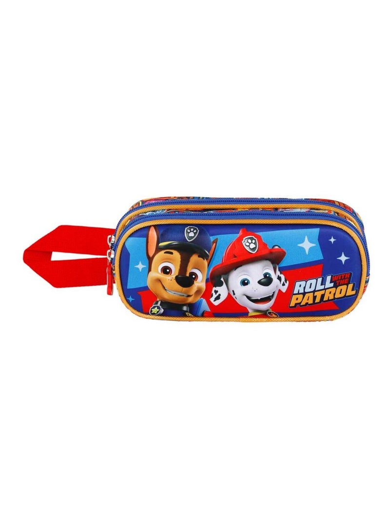 Paw Patrol La Pat' Patrouille Duty Trousse 3D Double, Multicolore Multicolore - Kiabi