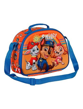 Paw Patrol La Pat' Patrouille Paweome Sac Repas 3D, Orange
