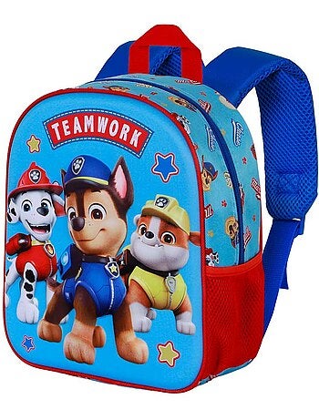 Paw Patrol La Pat' Patrouille Ready Sac à Dos 3D Elite, Bleu