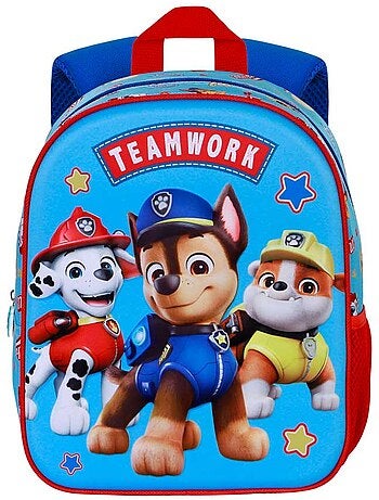 Paw Patrol La Pat' Patrouille Ready Sac à Dos 3D Elite, Bleu