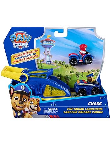 PAW Patrol Pup Squad Launcher Chase & Ryder – Set de figurines