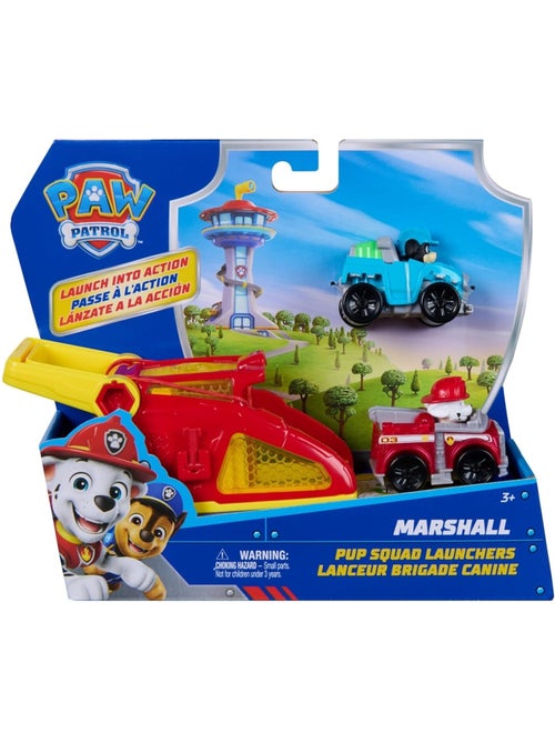 PAW Patrol Pup Squad Launcher Marshall & Rex – Équipe de sauvetage - Kiabi