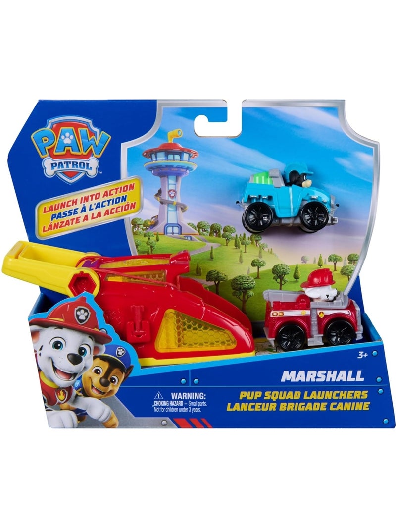 PAW Patrol Pup Squad Launcher Marshall & Rex – Équipe de sauvetage Multicolore - Kiabi