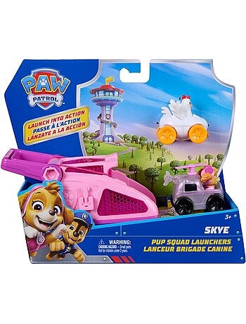PAW Patrol Pup Squad Launcher Skye & Henrietta – Set de figurines