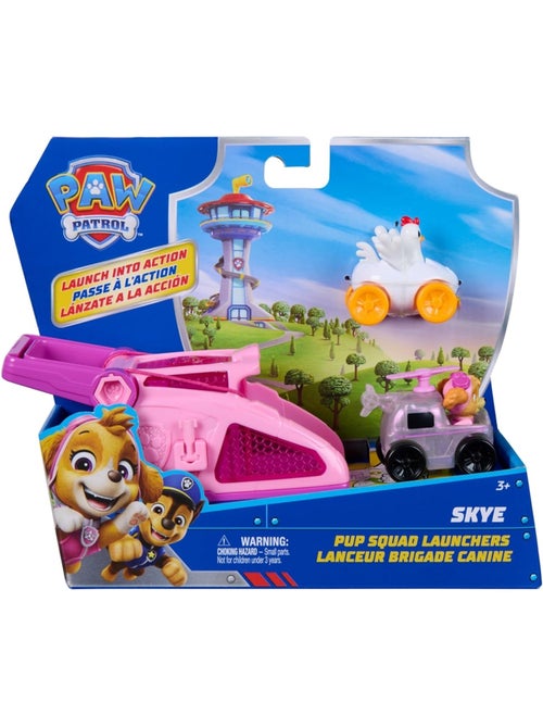 PAW Patrol Pup Squad Launcher Skye & Henrietta – Set de figurines - Kiabi