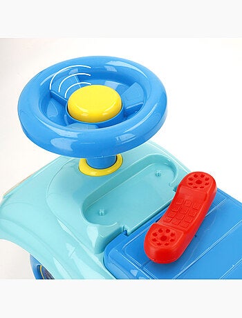 Paw patrol ride-on avec téléphone, klaxon et rangement