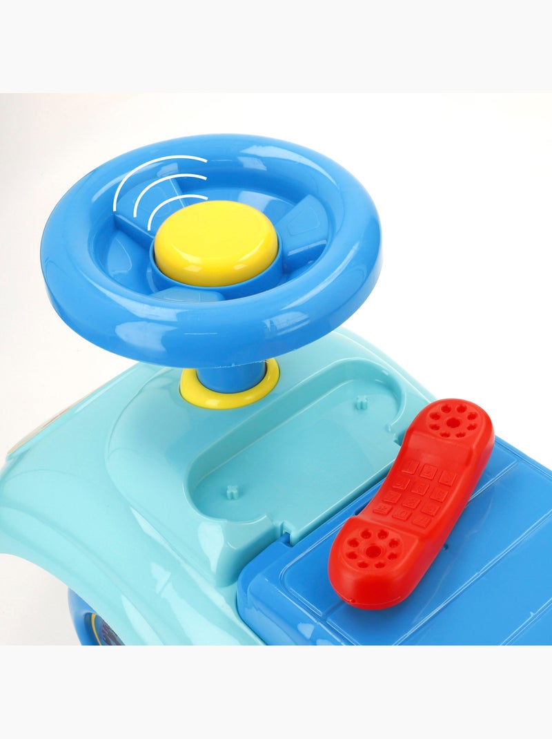 Paw patrol ride-on avec téléphone, klaxon et rangement N/A - Kiabi