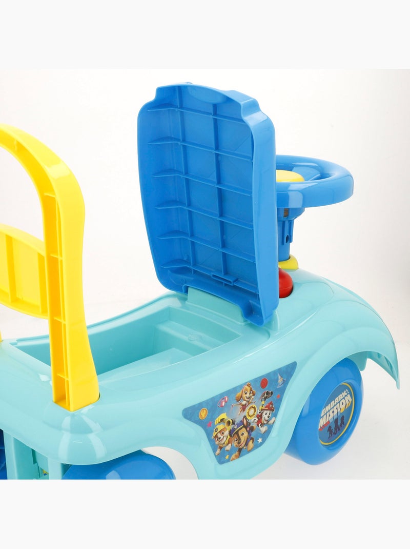 Paw patrol ride-on avec téléphone, klaxon et rangement N/A - Kiabi