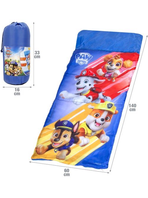 Paw patrol sac de couchage pour enfants 140x60 cm - Kiabi