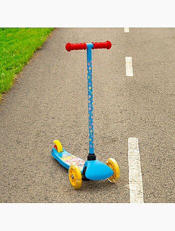 Paw patrol trottinette 3 roues 55x23x68 cm, max. 20 kg, avec lumières et freins