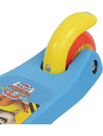 Paw patrol trottinette 3 roues 55x23x68 cm, max. 20 kg, avec lumières et freins