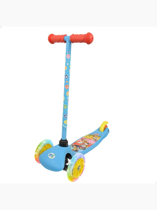 Paw patrol trottinette 3 roues 55x23x68 cm, max. 20 kg, avec lumières et freins - Kiabi Paw patrol trottinette 3 roues 55x23x68 cm, max. 20 kg, avec lumières et freins - Kiabi