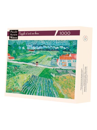Paysage d'Auvers de Van Gogh