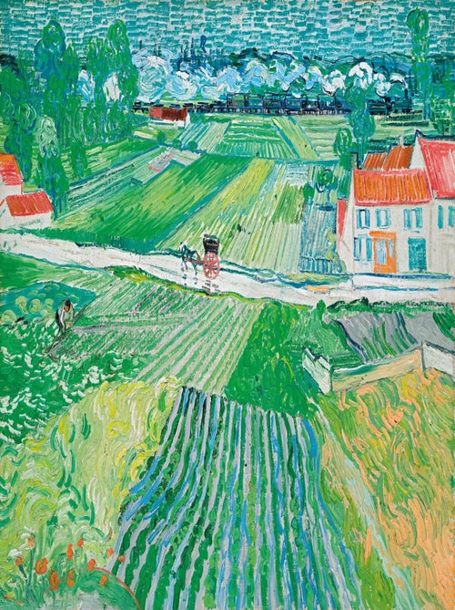Paysage d'Auvers de Van Gogh - Kiabi