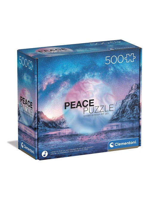 Peace Puzzle - 500 pièces - Light Blue - Kiabi