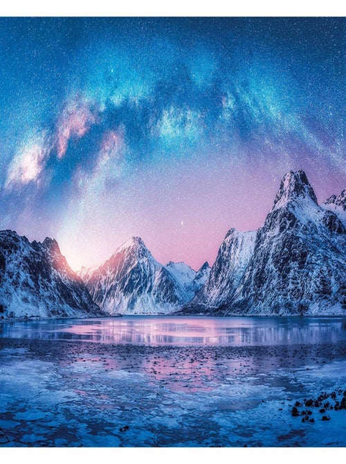 Peace Puzzle - 500 pièces - Light Blue - Kiabi Peace Puzzle - 500 pièces - Light Blue - Kiabi