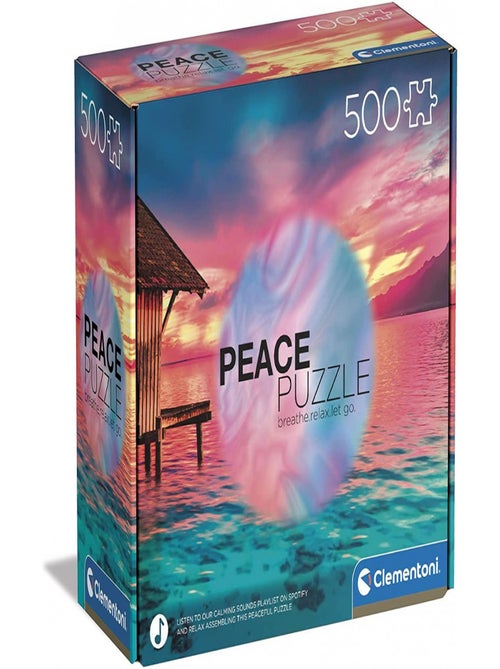 Peace Puzzle - 500 pièces - Living the Present - Kiabi