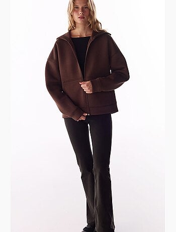 Peachy legging à taille haute et jambe évasée penti