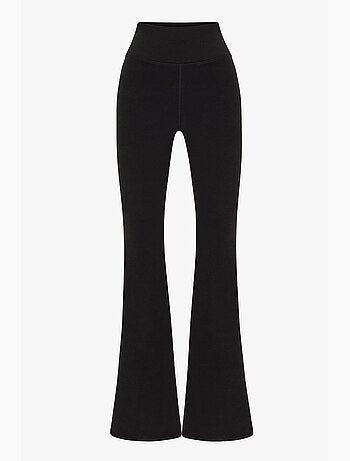 Peachy legging à taille haute et jambe évasée penti