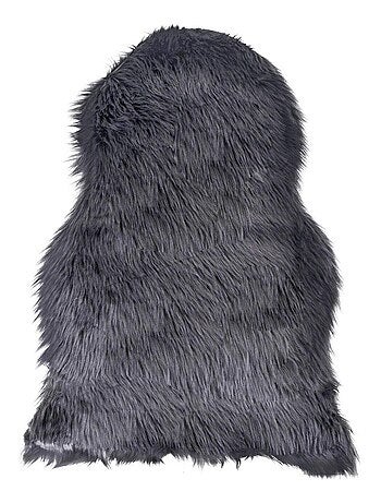 Peau d'agneau artificielle grise 50 x 85 cm - House Nordic