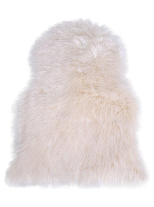 Peau d'agneau artificielle ivoire 50 x 85 cm - House Nordic - Kiabi