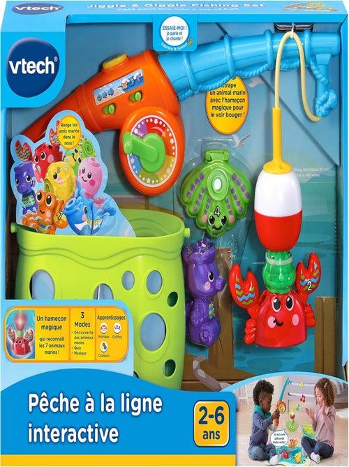 Pêche à La Ligne Interactive - Vtech - Kiabi Pêche à La Ligne Interactive - Vtech - Kiabi
