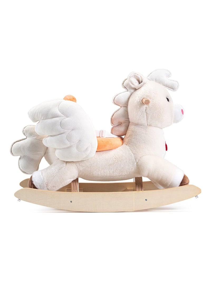 Pégase cheval ailé à bascule Beige - Kiabi