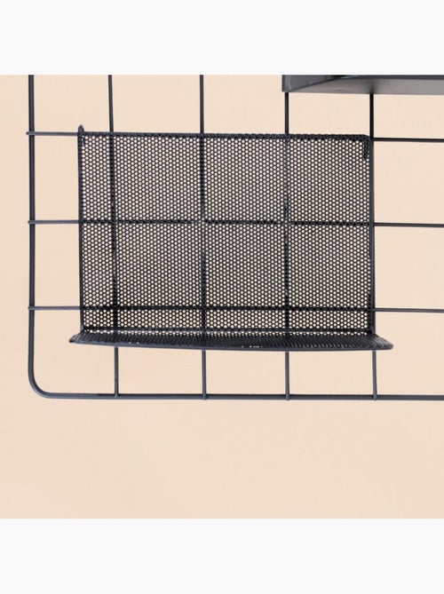Pegboard en métal noir 60x40cm - Kiabi