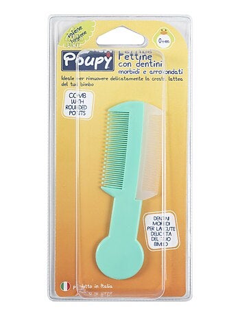 Peigne bébé - Poupy - avec dents