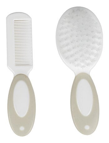 Peigne et brosse - Poupy -pour bébé