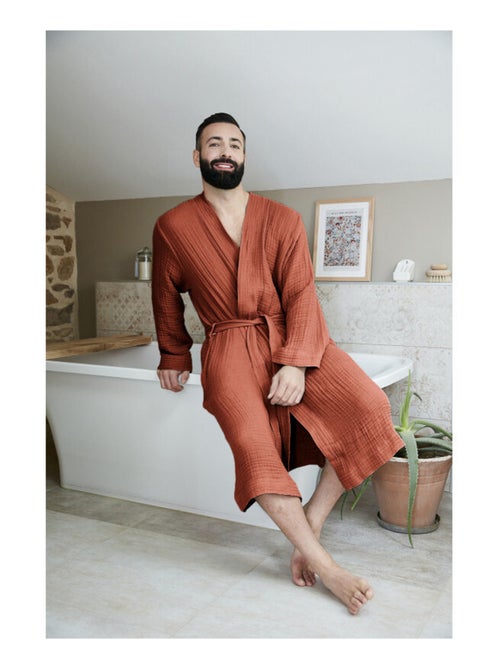 Peignoir - L'effet papillon - Gaze De Coton - Kiabi