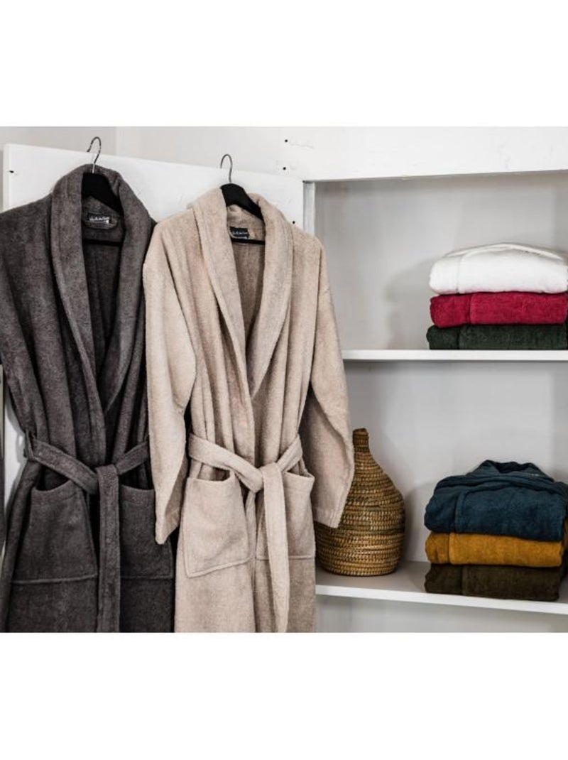 Peignoir - Vent du Sud - 100% Coton Rose - Kiabi