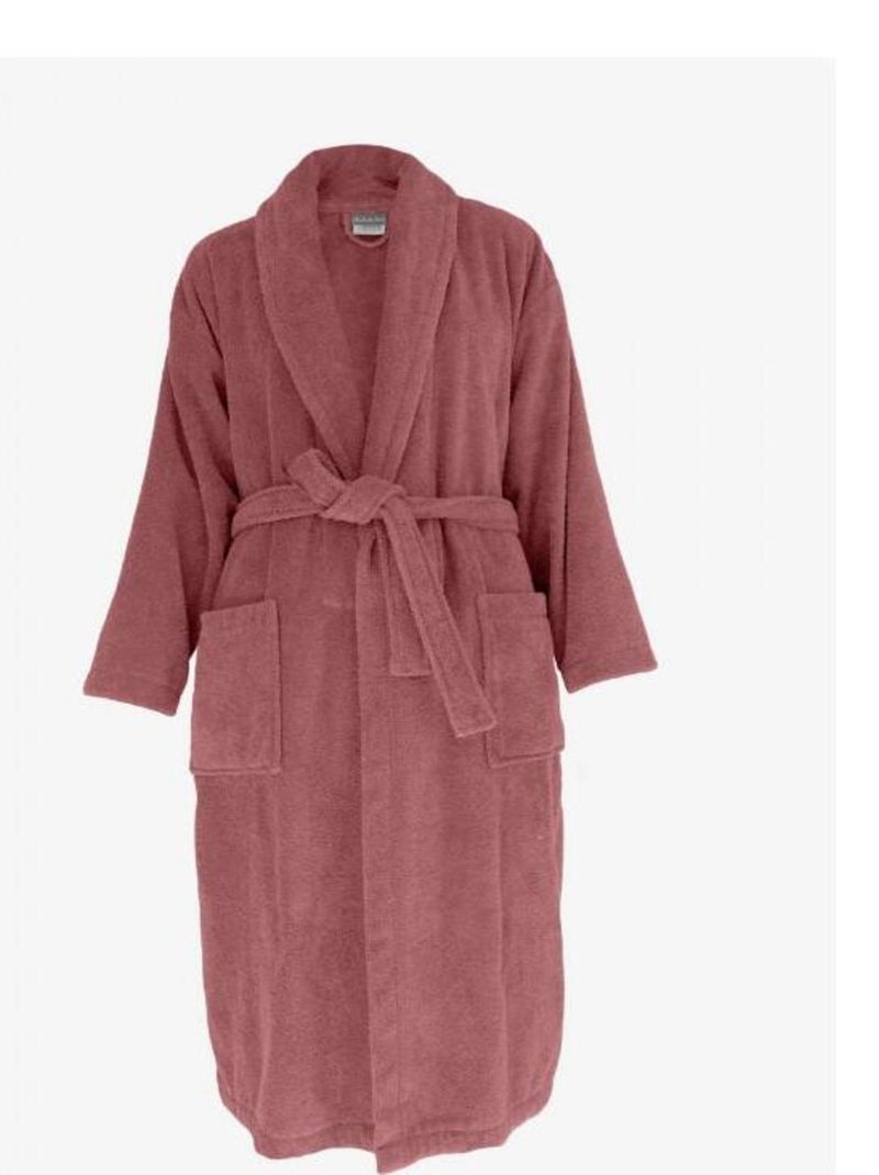 Peignoir - Vent du Sud - 100% Coton Rose - Kiabi