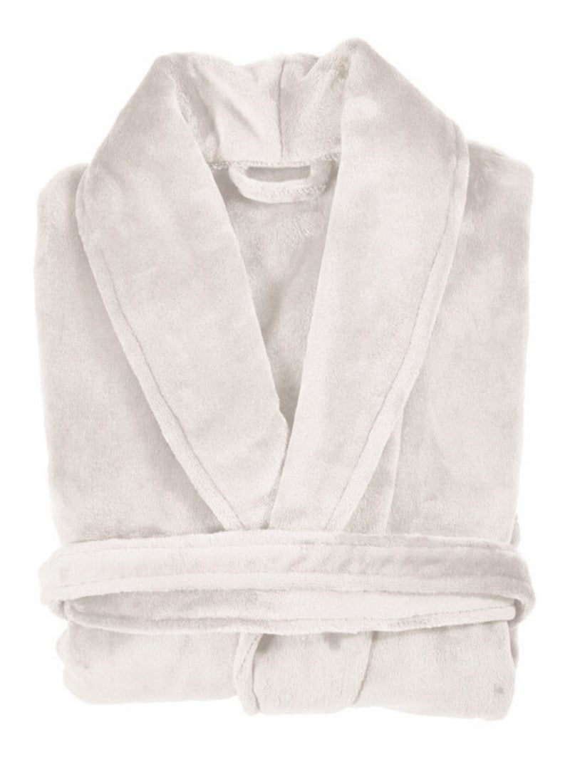 Peignoir - Vent du Sud - 100% Polyester Ecru - Kiabi