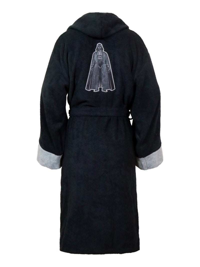 Peignoir à capuche 100% coton, STAR WARS DARK Noir - Kiabi