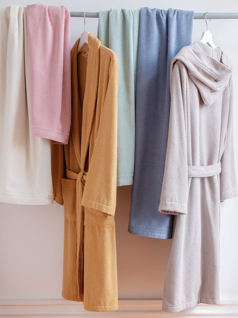 Peignoir à capuche adulte DUNE Capuche Beige - Kiabi